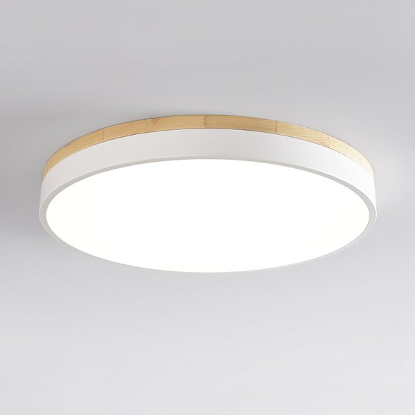 Потолочный светильник DISC D D40 White by ImperiumLoft