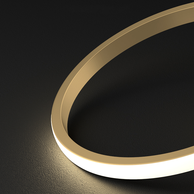 Настенный светильник RIN D20 Brass by ImperiumLoft