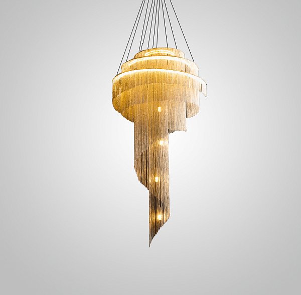 Подвесная люстра CONCORDIA GOLD D120 Gold by ImperiumLoft
