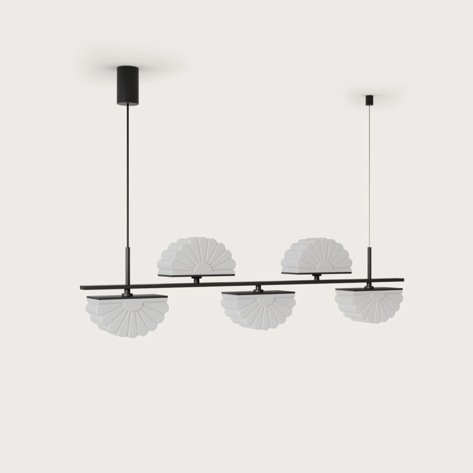 Подвесной светильник Gina 5L золотой металл Aromas del Campo