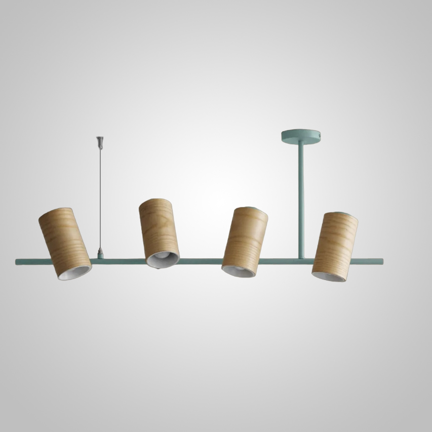 Подвесной реечный светильник BARREL B Blue by ImperiumLoft