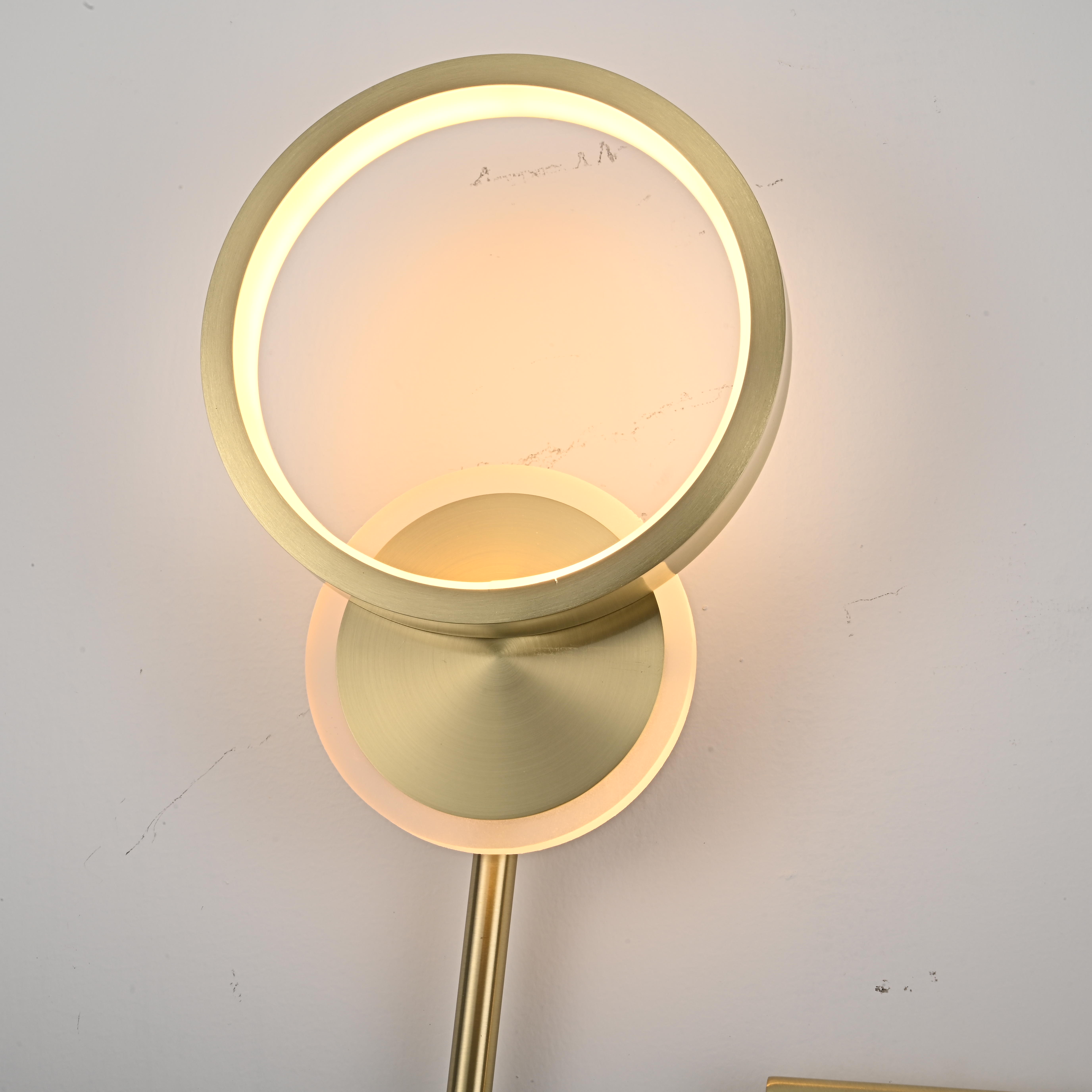 Настенный светильник ZINGY C Brass by ImperiumLoft