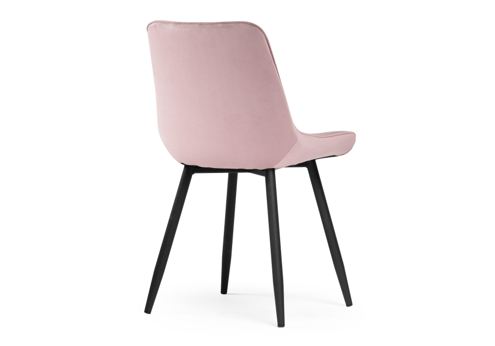 Стул Woodville Седа розовый / черный 502098