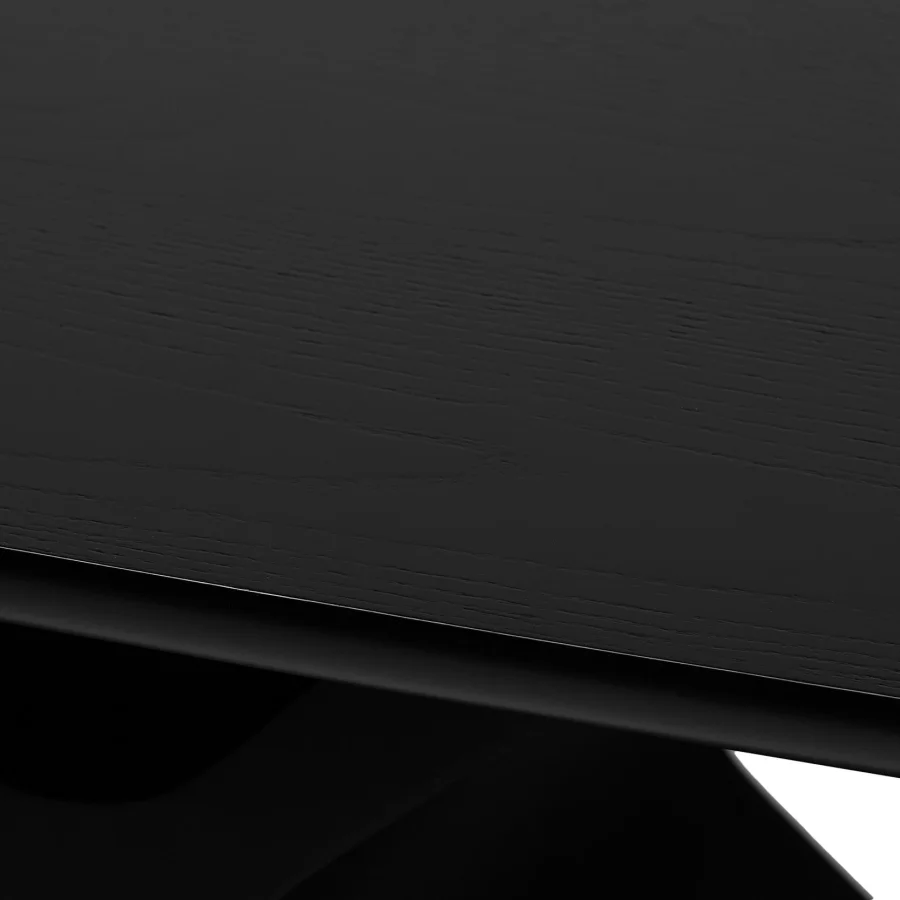 Обеденный стол COSMO S-PLX.14-180x90-N-Ven-VNG(Ven)-typeM-ArcR100 40 мм