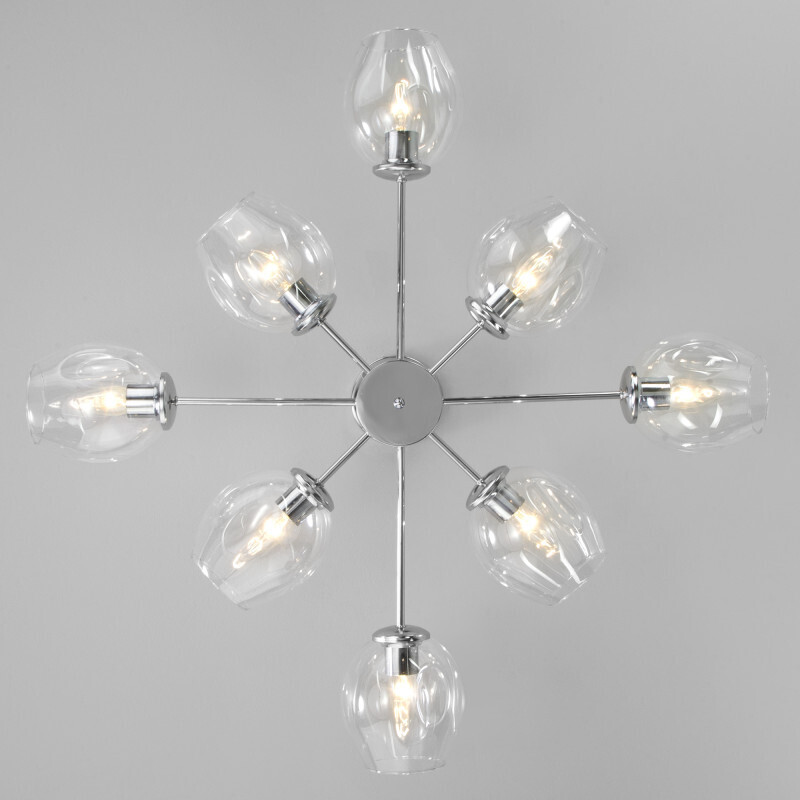 Люстра на штанге Eurosvet 30154/8 хром