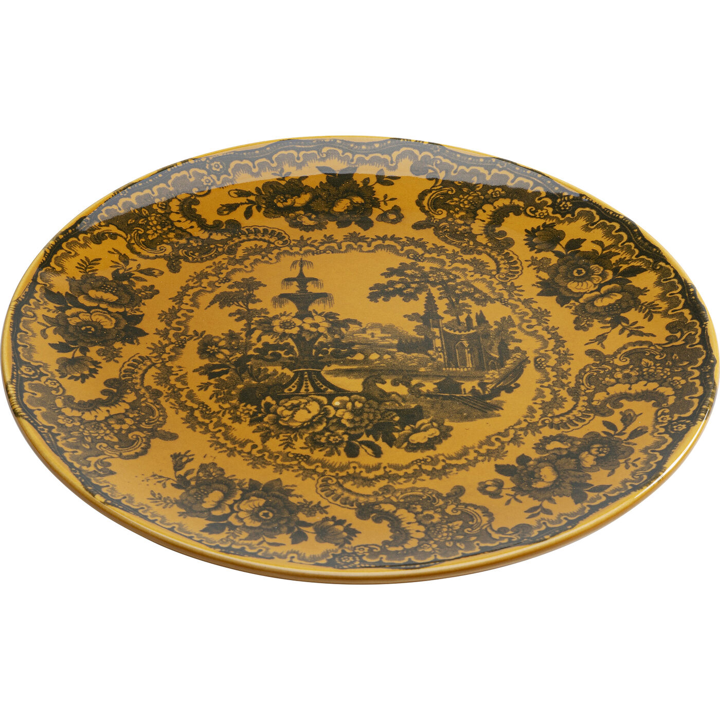 Тарелка Sakura Yellow Ø22 см KARE 52726