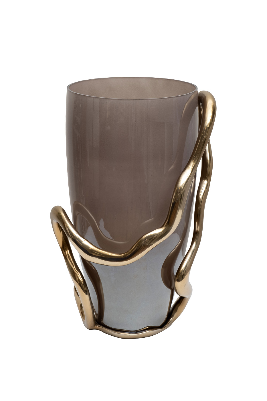 Ваза декоративная стеклянная Flow Garda Decor 69-22680