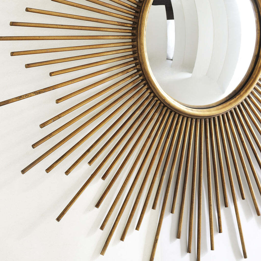 Настенное круглое зеркало в раме Брук Louvre Home LHMF12G