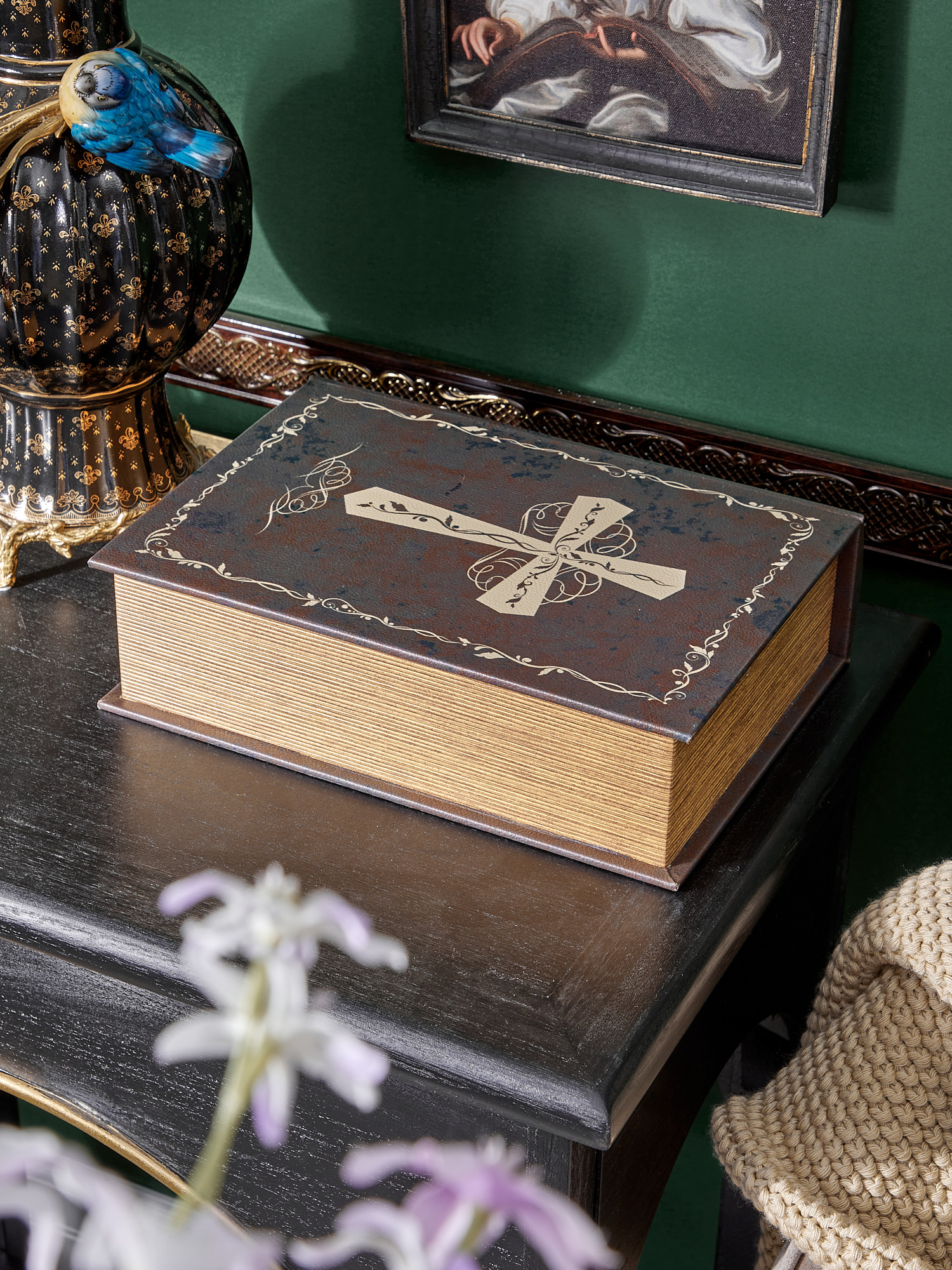 Шкатулка в виде книги Glasar 39-156/1