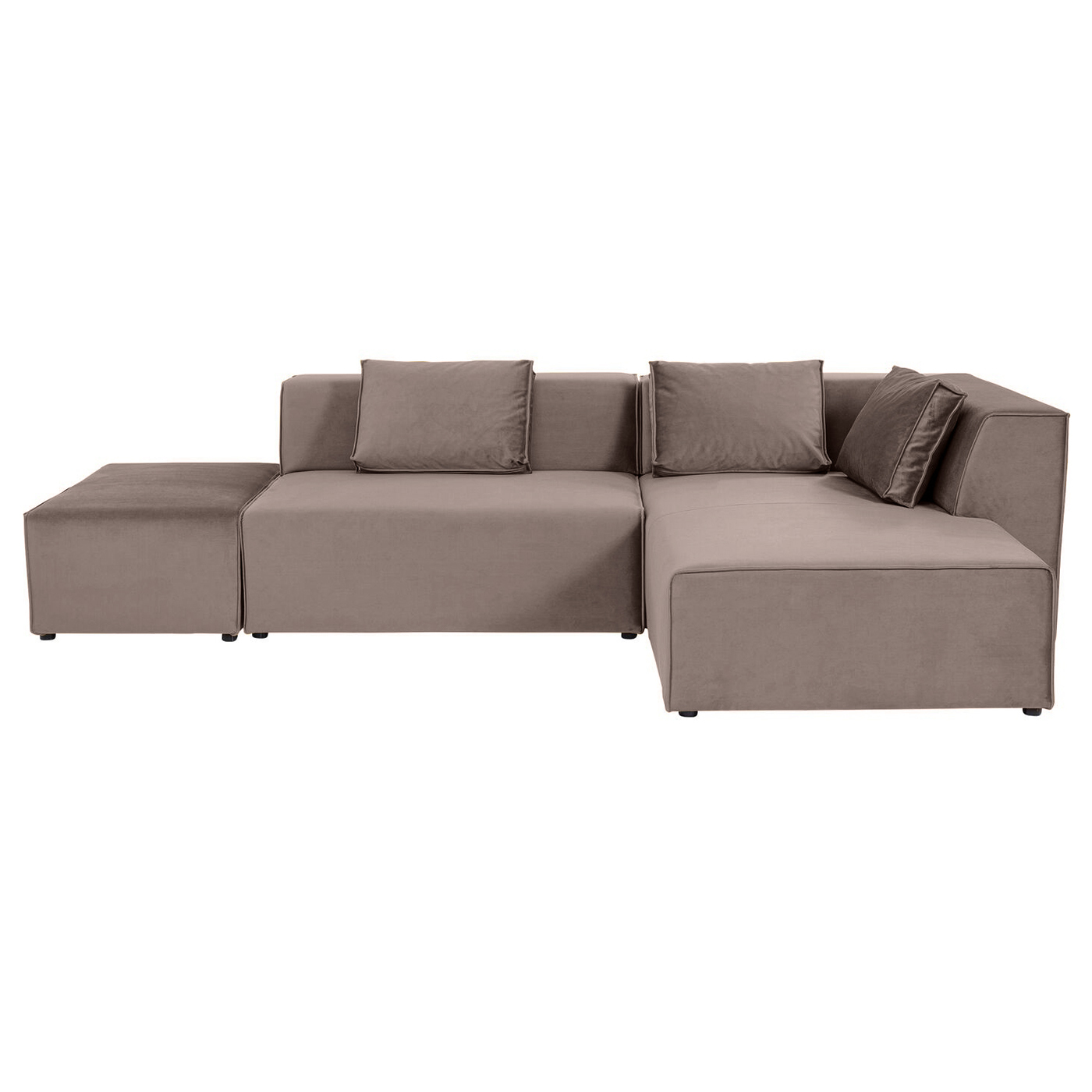 Диван угловой Ткань Микровелюр KARE Industrial K00384