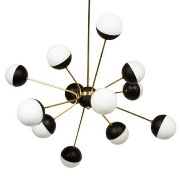 Люстра Rewire Custom Orb Chandelier In 1950 By Imperiumloft