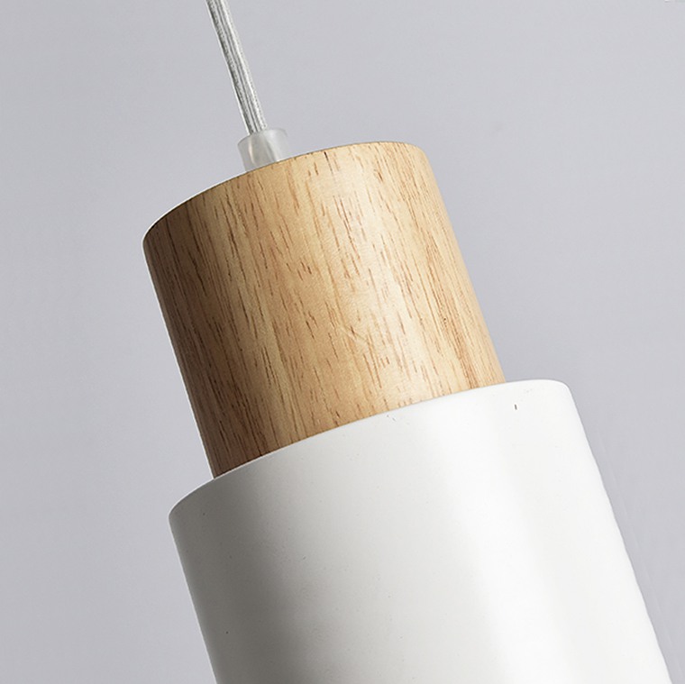 Подвесной светильник PIPE WOOD SHORT by ImperiumLoft