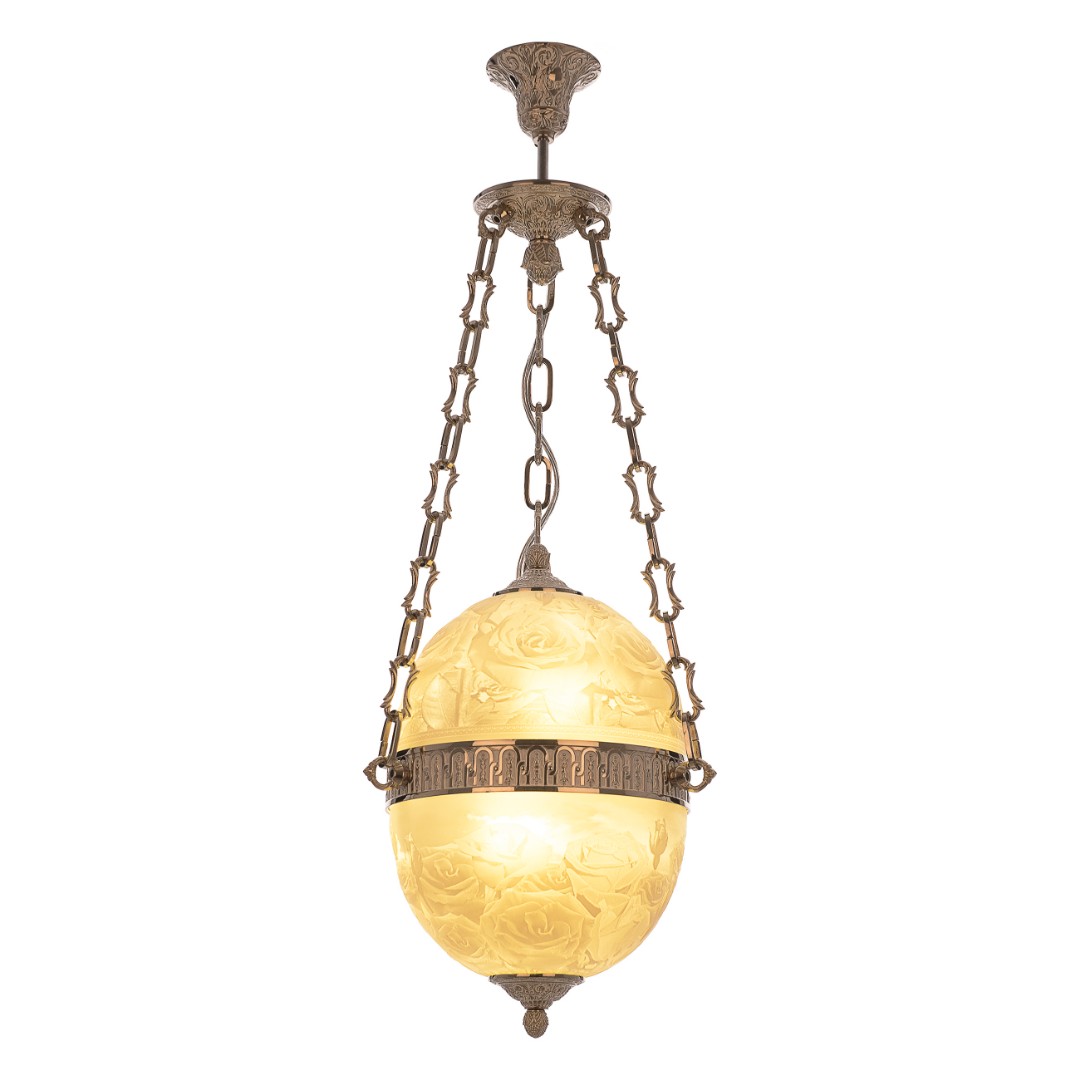 Подвесной светильник бронзовый 71000P/25 NW Rose