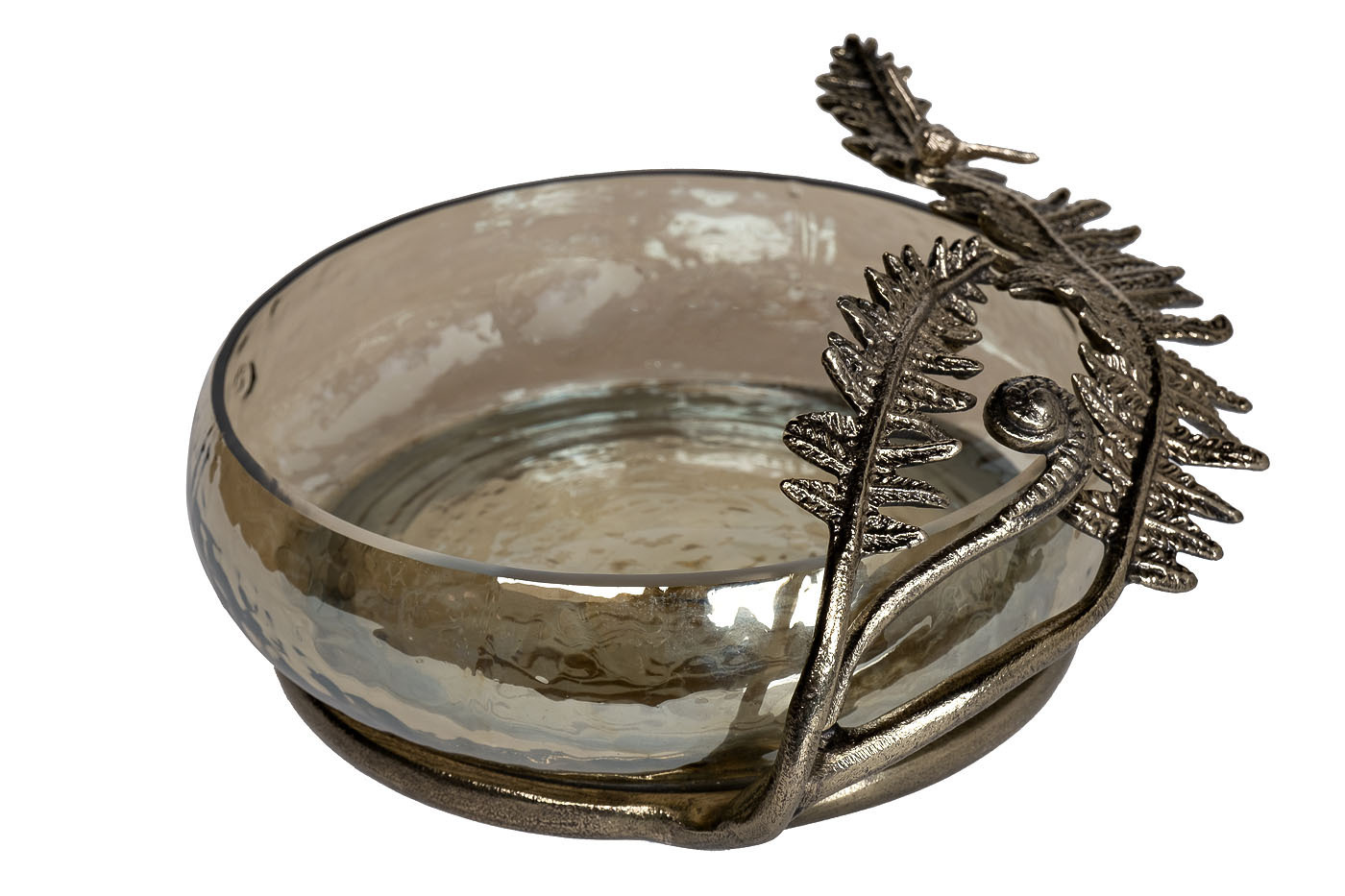 Чаша декоративная "Папоротники" Garda Decor 69-918045