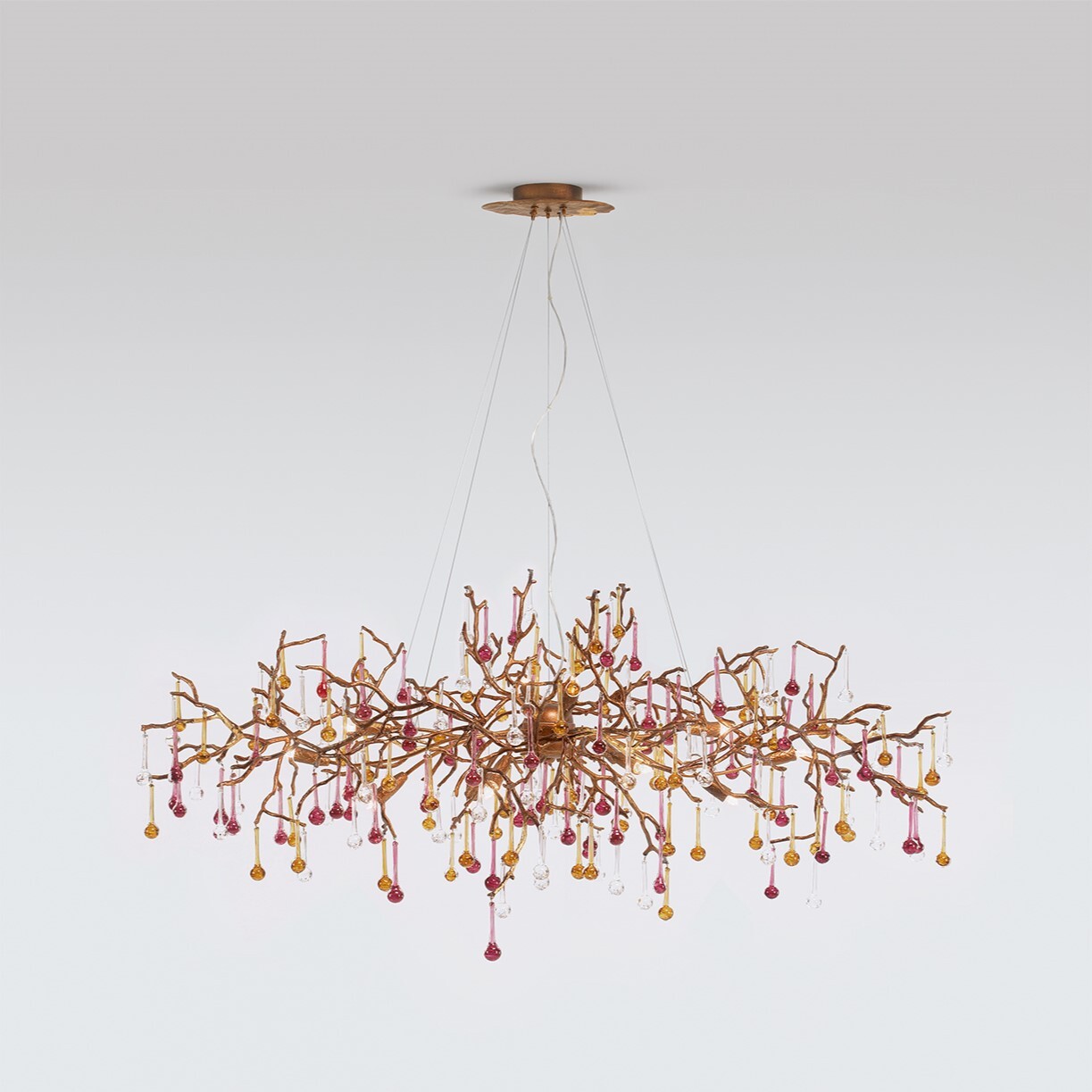 Люстра Serip CT3263/12-FO/PB/10