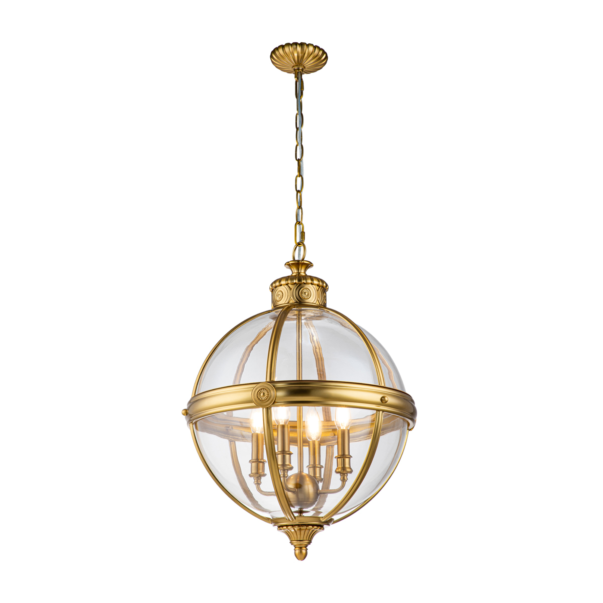 Люстра Feiss FE-ADAMS-4P-BB