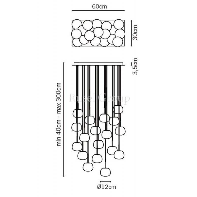 Подвесной светильник Fabbian Lumi - Mochi F07 A33 01