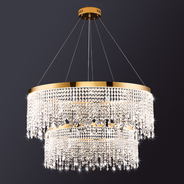 Подвесная люстра CASSANDRA D60+80 by ImperiumLoft