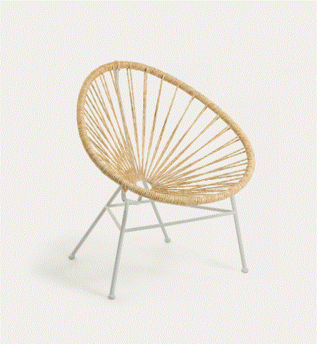 Кресло Samantha натуральный цвет La Forma (ex Julia Grup)