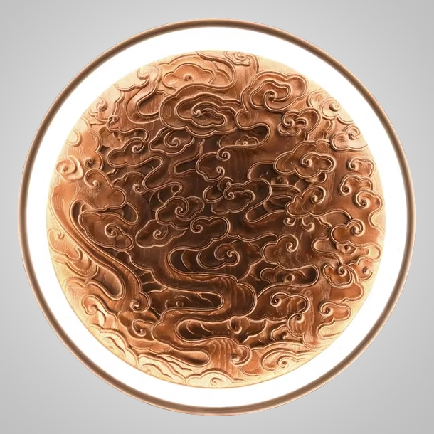 Настенный светодиодный светильник RODA WALL D80 Dark Brown by ImperiumLoft