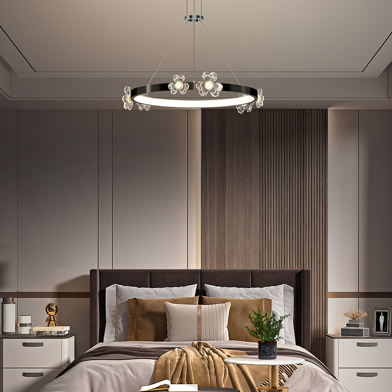 Подвесная люстра CAMILIA A D60 Black by ImperiumLoft