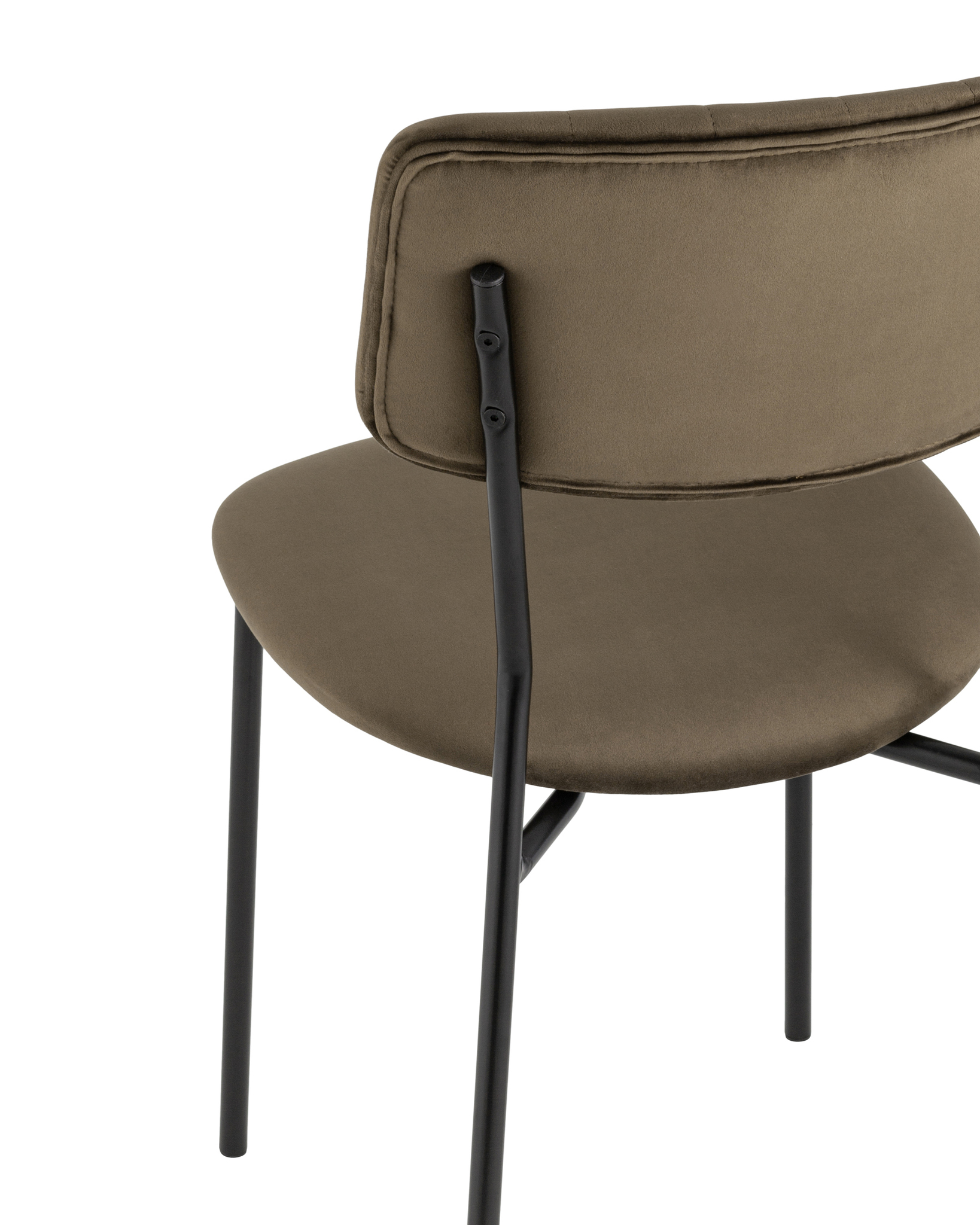 Стул Бандо велюр коричневый Stool Group