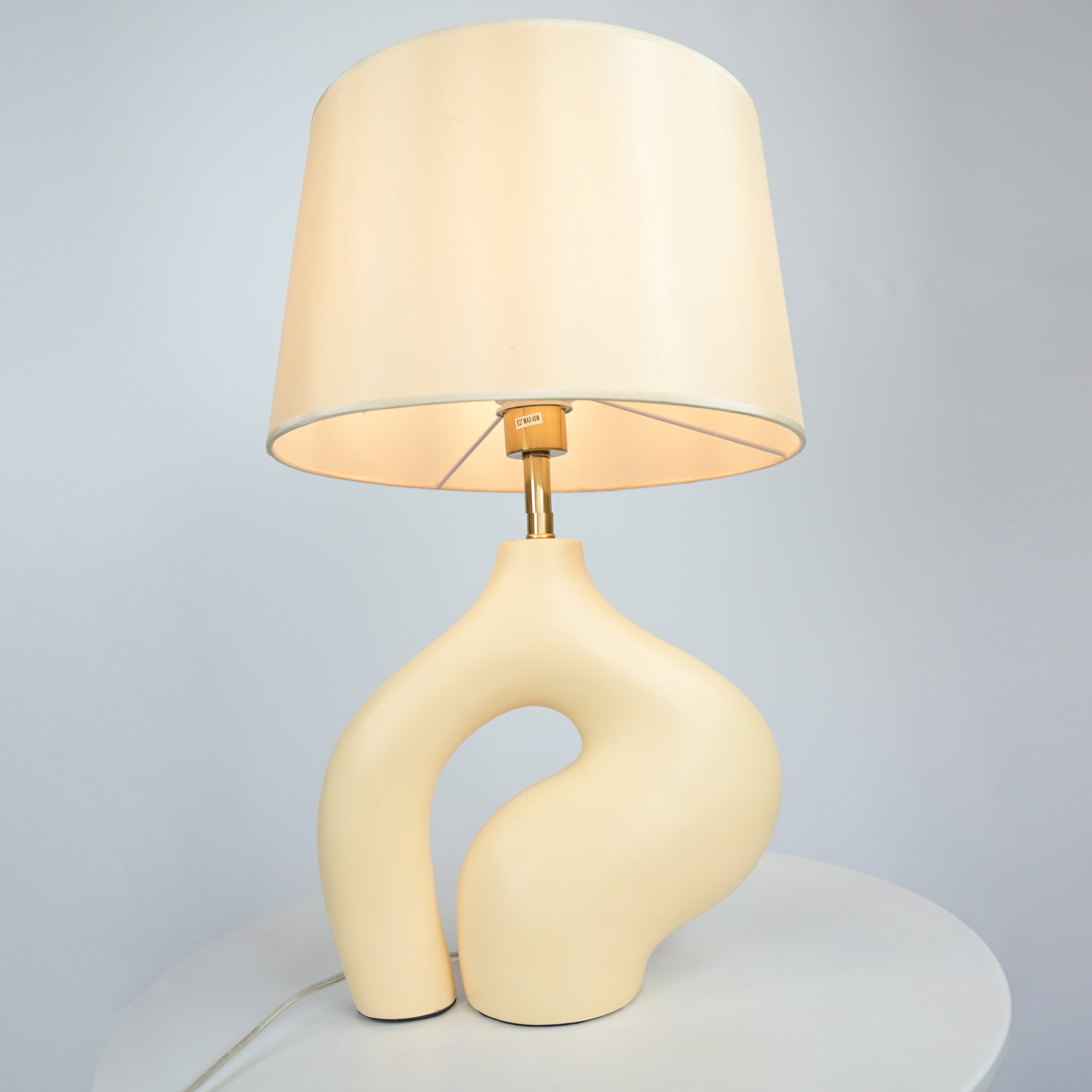 Настольная лампа Abstractic Beige by ImperiumLoft