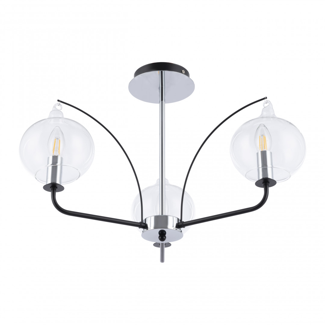 Люстра с плафонами 321007/3 BK.CR Arte Milano