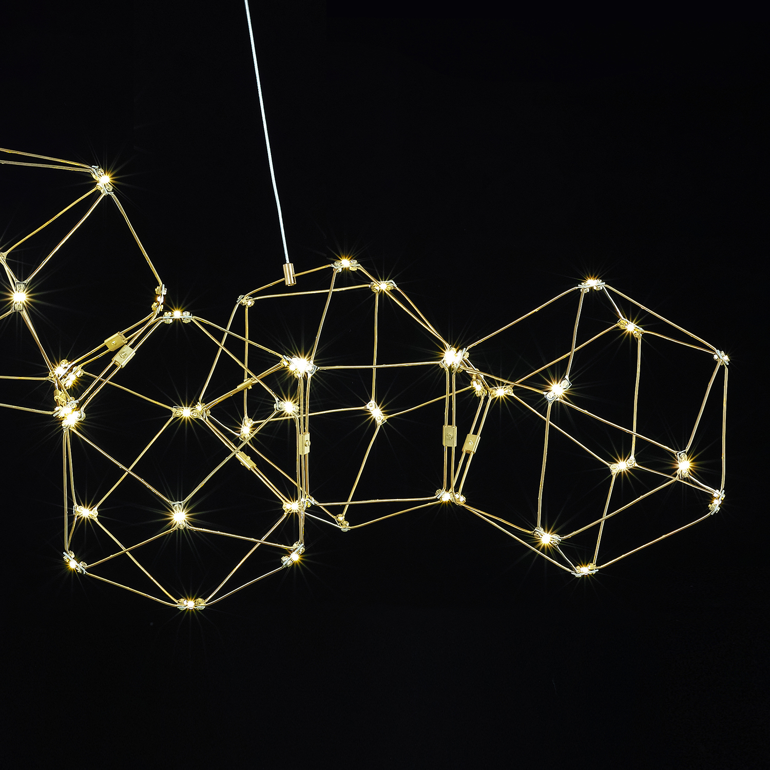 Люстра Delight Collection Lucciola 7A matt gold