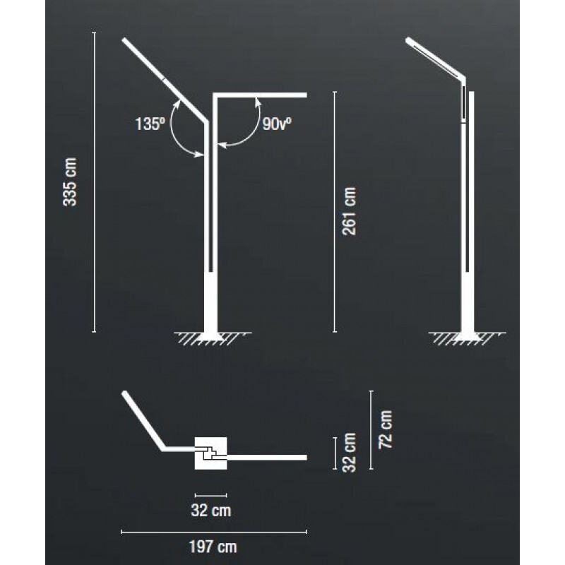 Уличный светильник Vibia Palo Alto 4535