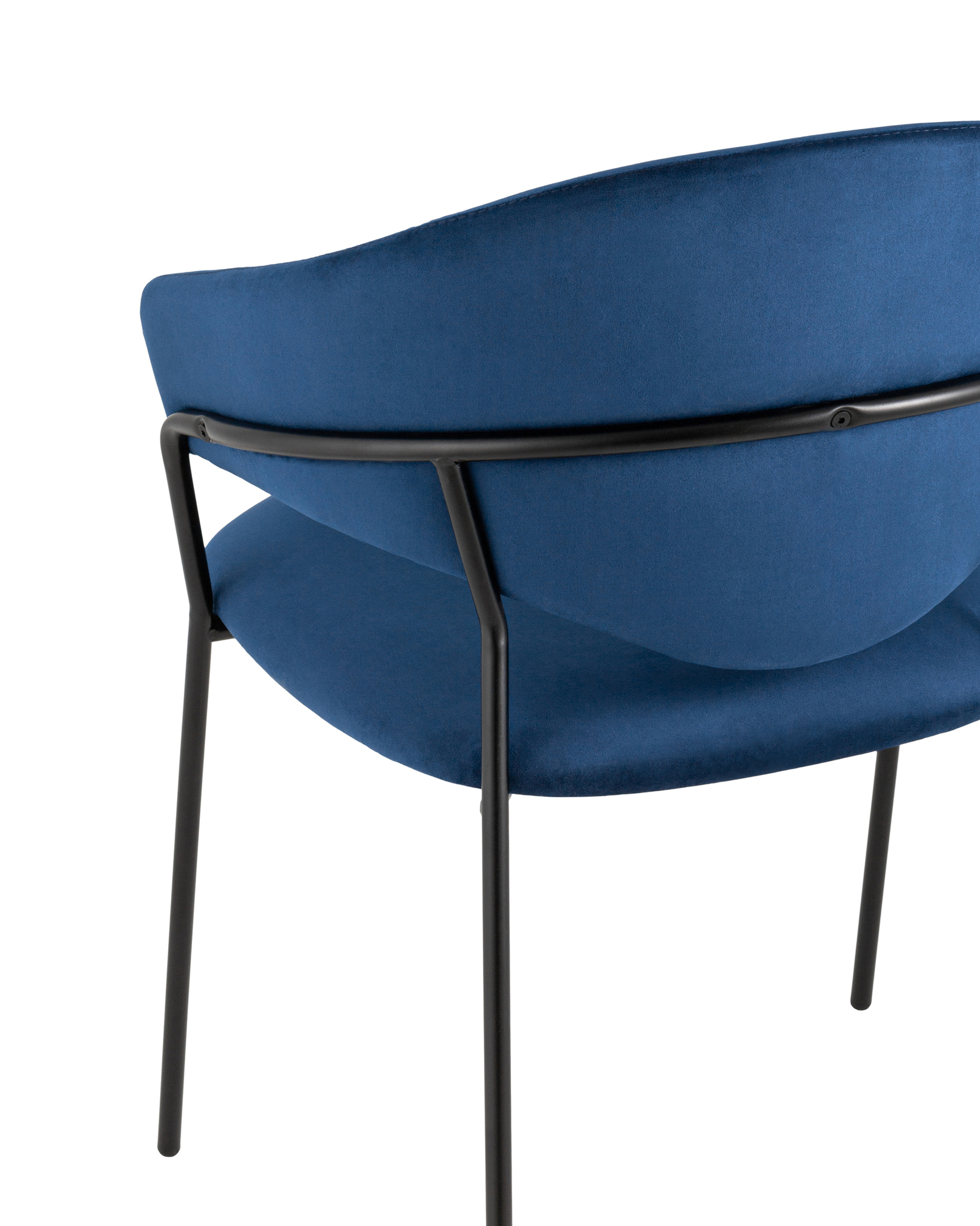 Стул Алексис велюр синий Stool Group