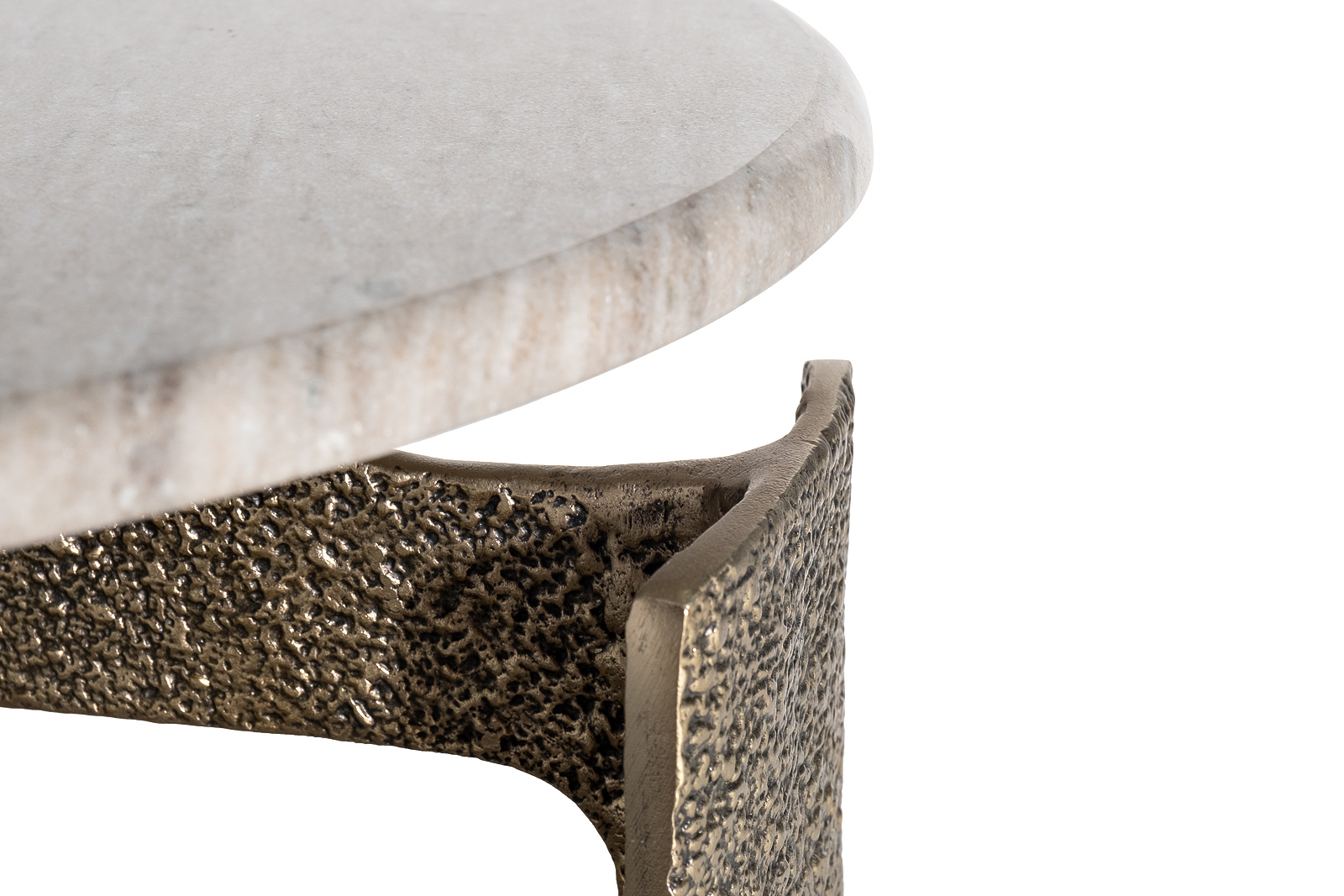 Стол журнальный мраморный d60*63 Garda Decor 69-23305