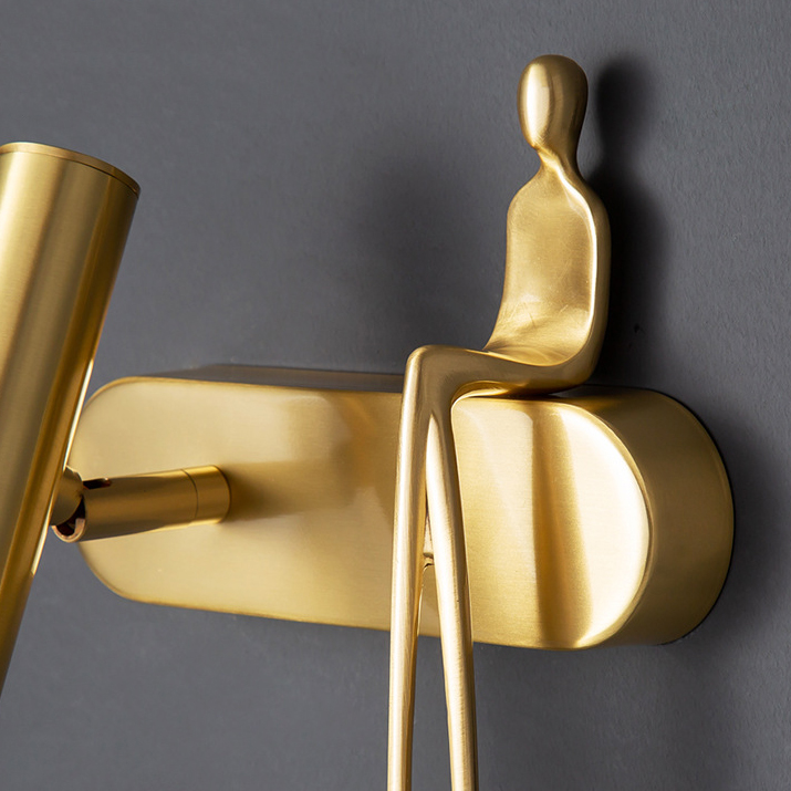 Настенный светильник REMUS Right Black by ImperiumLoft