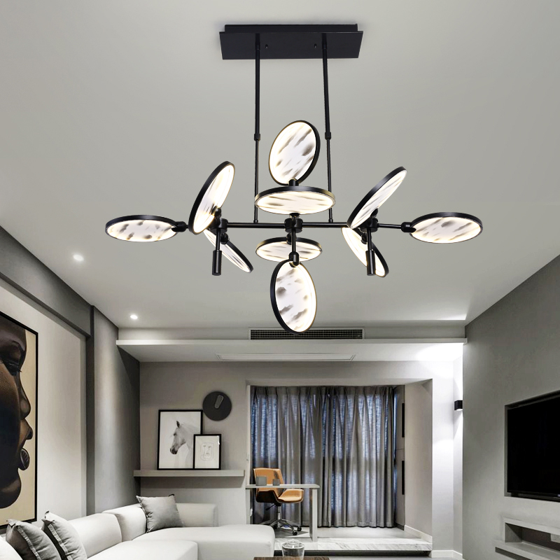 Подвесная рядная люстра NEBULA D126 by ImperiumLoft