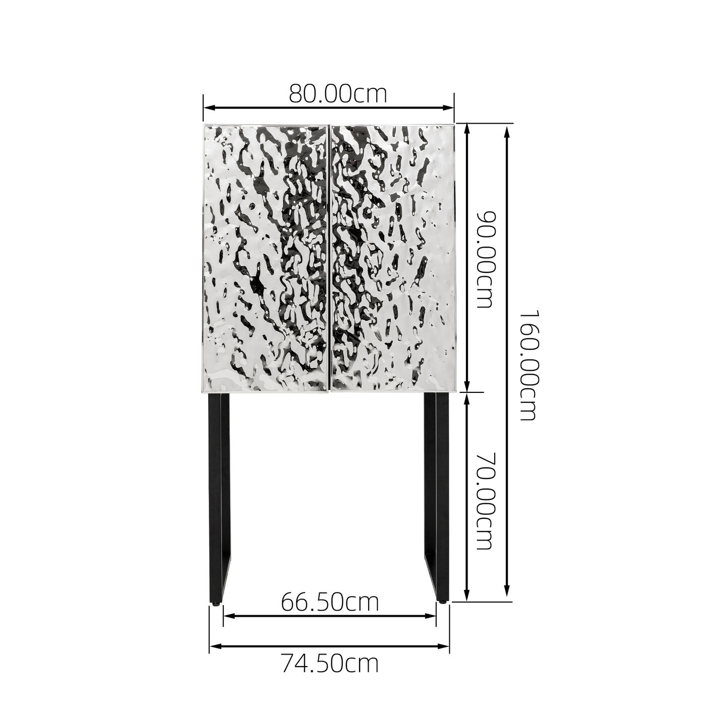 Комод Carino 80x160cm KARE 70957
