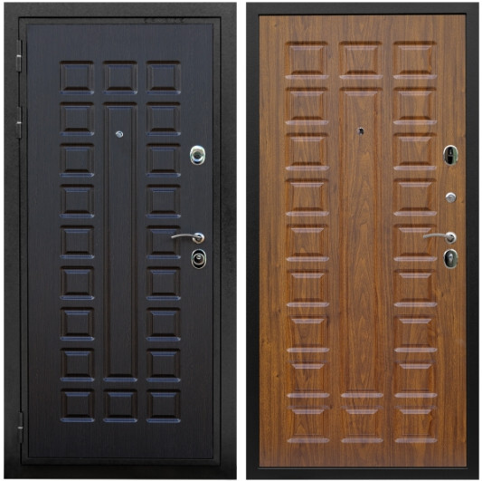 Дверь входная Graf Триумф МДФ 16 мм ФЛ-183 Венге / МДФ 16 мм ФЛ-183 Мореная береза