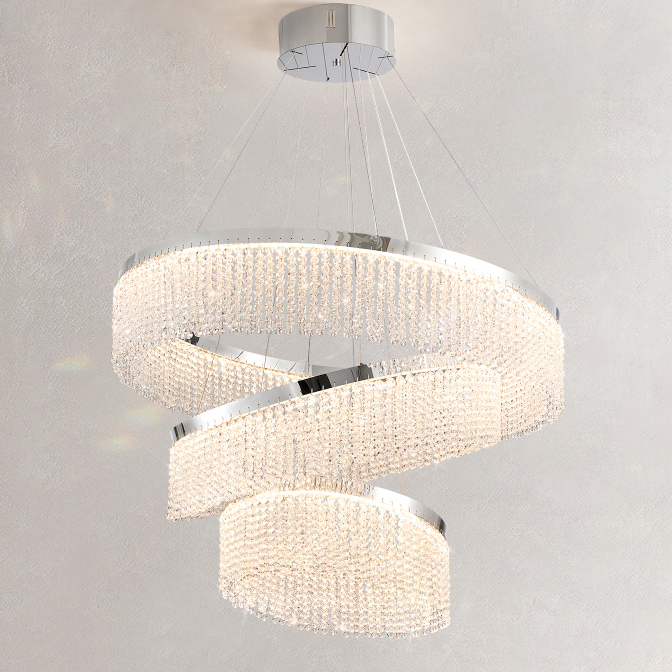 Подвесная люстра MELCHIOR R3 D60+80+100 by ImperiumLoft