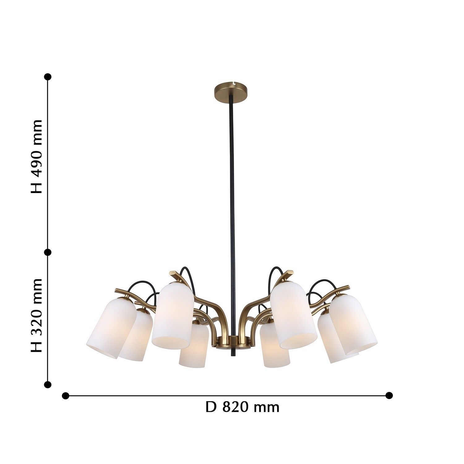 Люстра Favourite 2668-8P
