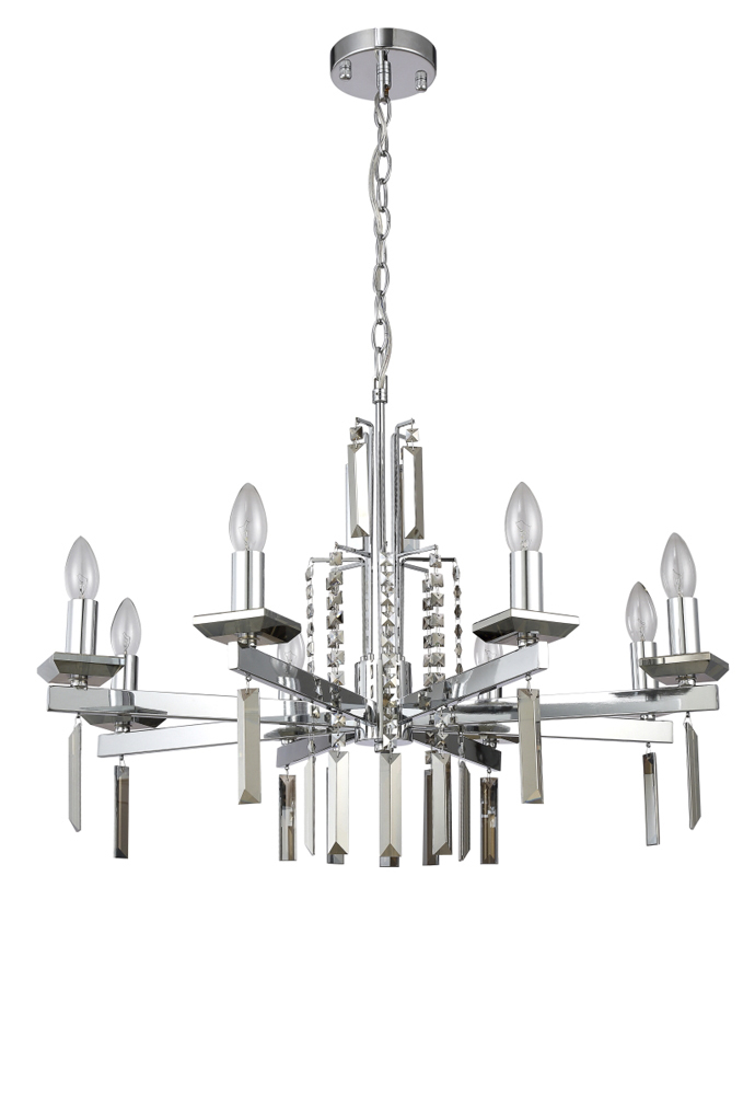 Люстра Crystal Lux MARRON SP8 CHROME