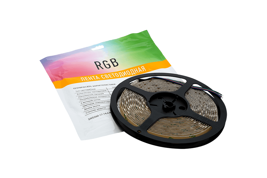 Лента светодиодная SWG SWG560-12-14.4-RGB-65