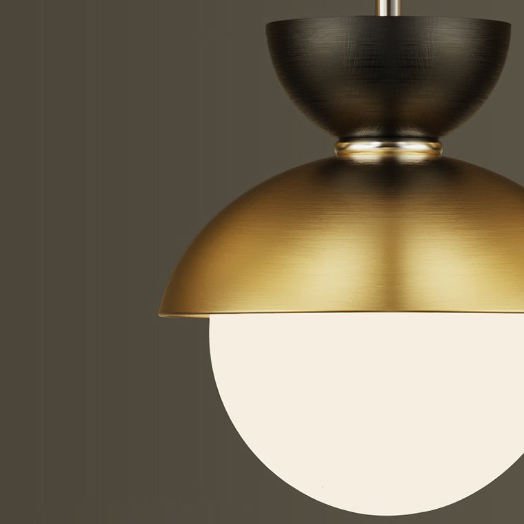 Подвесной светильник POMPON GOLD by ImperiumLoft