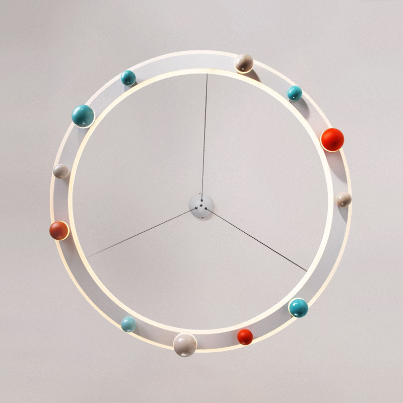 Кольцевые люстры и светильники CAKE RING D60 by ImperiumLoft