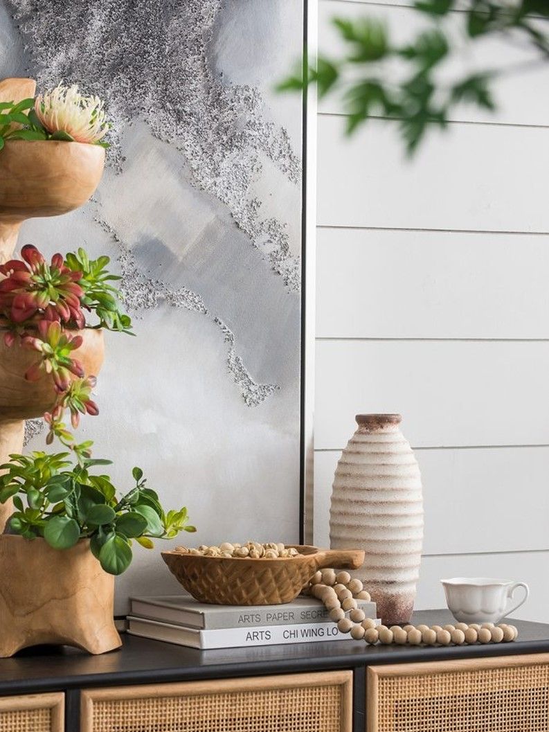 Чаша из тикового дерева Glasar 70652