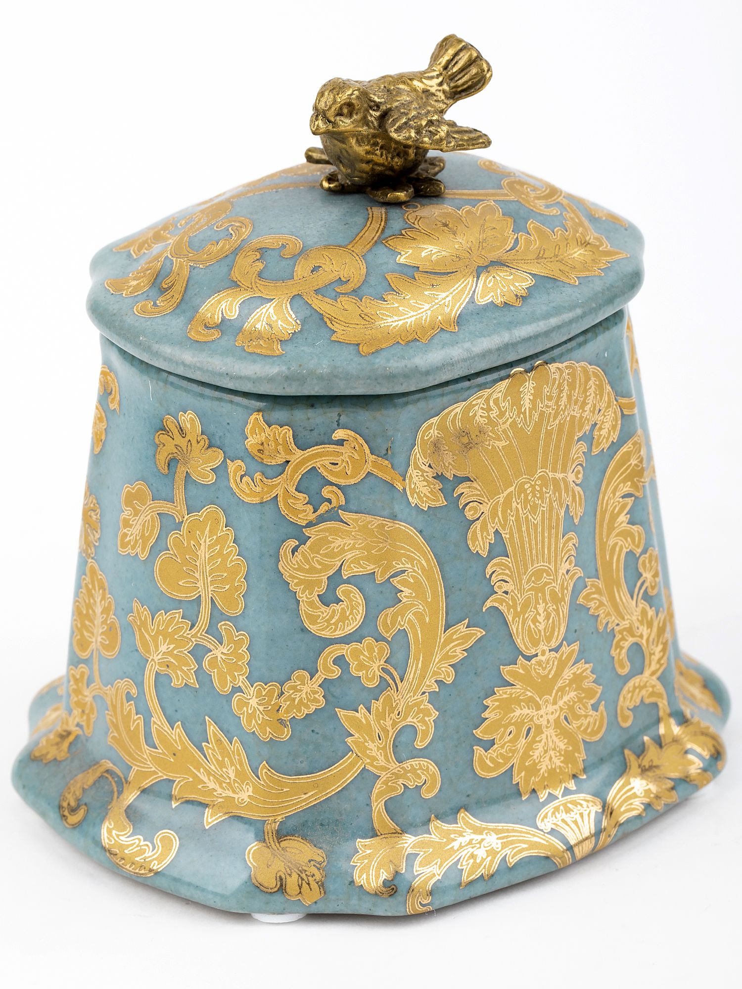 Шкатулка с птичкой Glasar 31G2215/J693C/NB4199