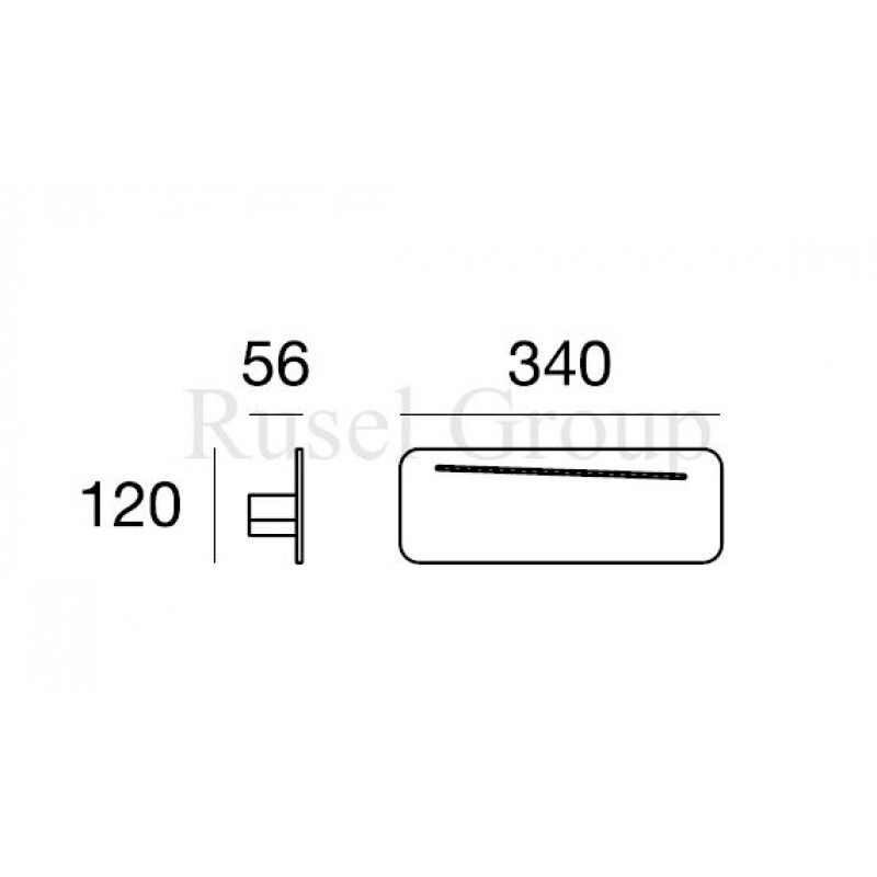 Настенный светильник Linea Light Next 7447