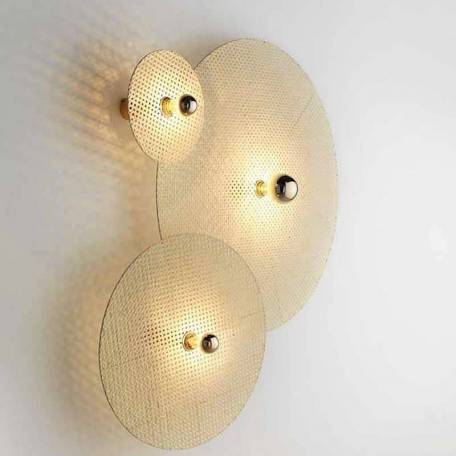 Бра Tan Tan A1053/15 см белый металл + 1125/90 натуральный ротанг Aromas del Campo