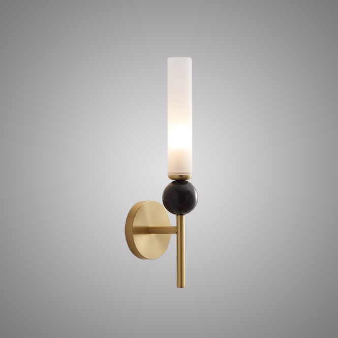 Настенный светильник CYLINDER WALL H38.5 Brass by ImperiumLoft