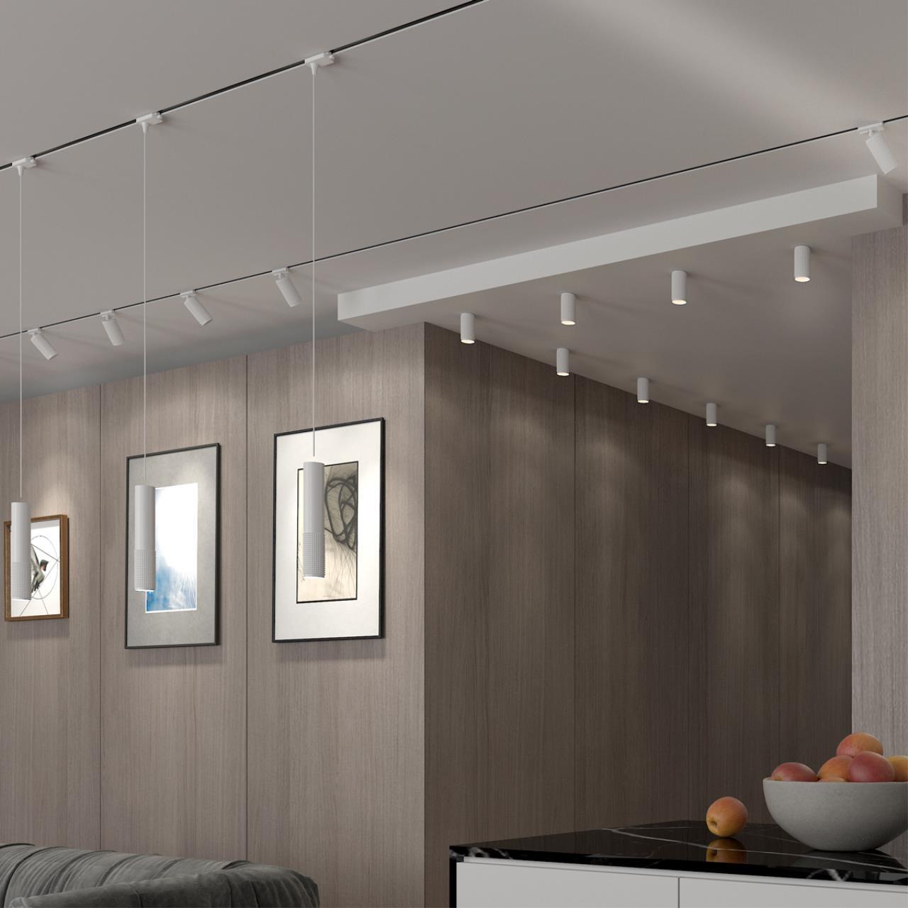 Однофазный трековый светодиодный светильник Novotech 358496