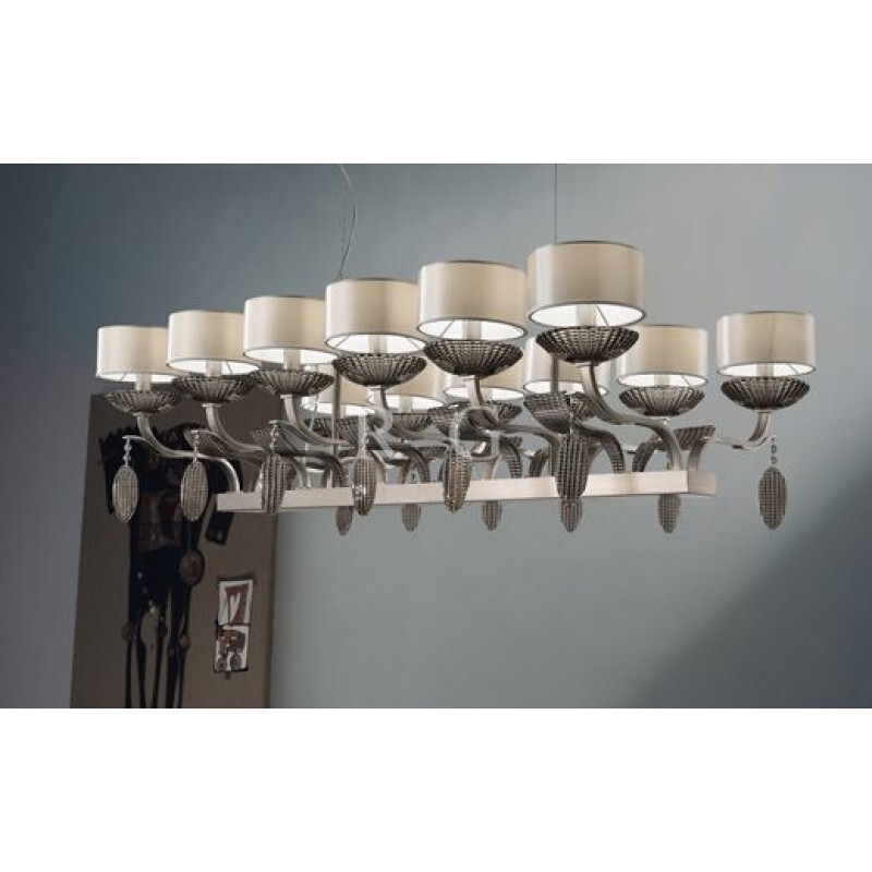 Подвесной светильник Masiero Isbel 12 BIL