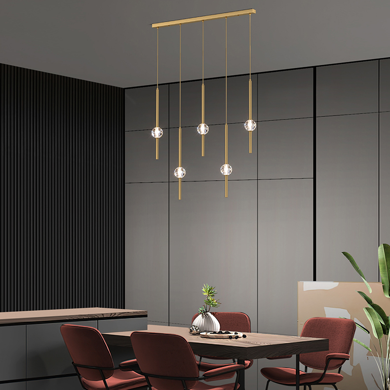 Подвесной светильник SOCRATES COMBO L118 Brass by ImperiumLoft